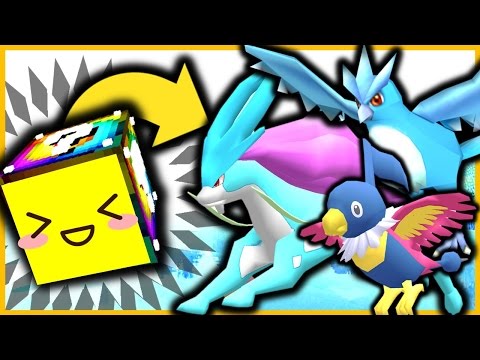 Pixelmon LUCKY BLOCK CHALLENGE GAMES - LEGENDARIES AND SHINIES?!?