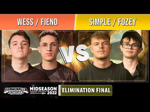 Wess & Fiend VS simpLe & Fozey - Elimination Final - Midseason Championship 2022 - Doubles