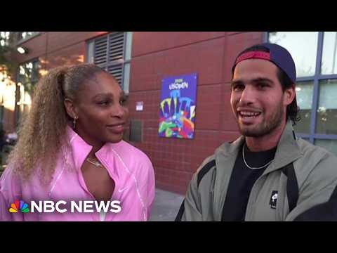 Serena Williams and Carlos Alcaraz reflect on their relationship with tennis