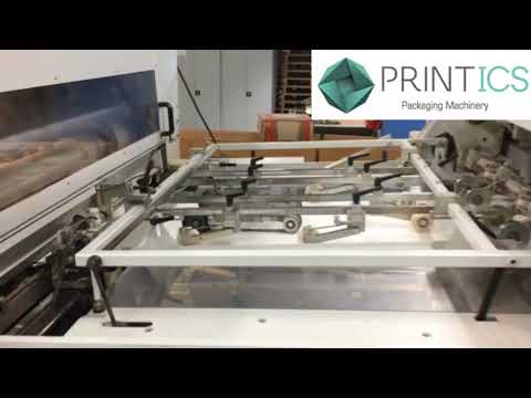 VIDEO PRINTICS U32131117 BOBST AUTOPLATINE SPERIA 106 E FLAT BED DIE CUTTER