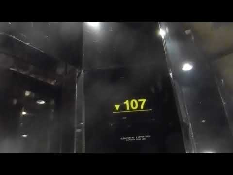 Otis High-Speed Traction Elevators At Stratosphere Tower (Going Down)