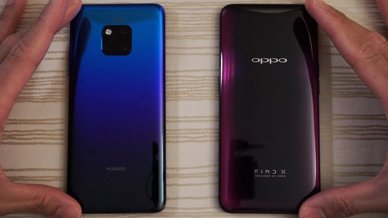 Huawei Mate 20 Pro vs Oppo Find X - Speed Test!