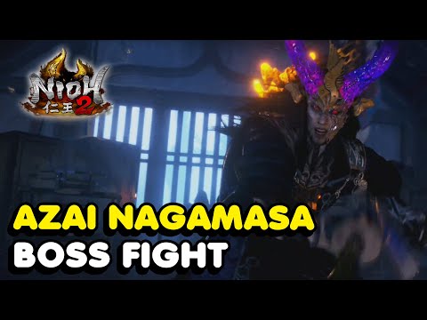 Nioh 2 Azai Nagamasa Boss Fight [Solo]