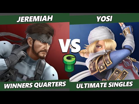 Game Underground Winners Quarters - Jeremiah (Snake) Vs. yosi (Sheik) SSBU Ultimate Tournament