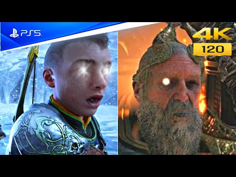 Atreus mocks Mimir's ACCENT - GOW Ragnarok | PS5™ [4K 120FPS]