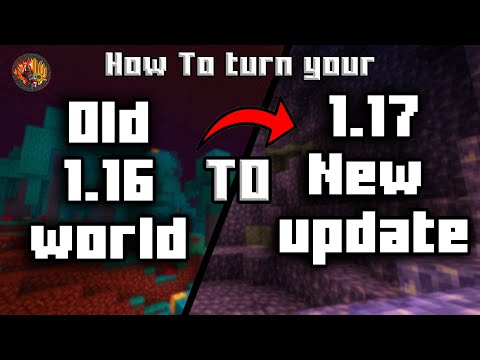 How to convert your Old minecraft 1.16 world to 1.17 New update | MCA selector