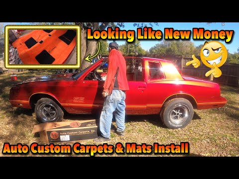How To Install New ACC Carpet In A Classic Car Or Truck - Auto Custom Carpets Installation In G-Body