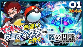 【ポケモンSV/藍の円盤】でっかい色違いウミディグダとゆくDLC後編【天開司/Vtuber】