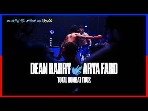 Dean Barry vs Arya Fard  | Total Kombat 02  | Full Fight