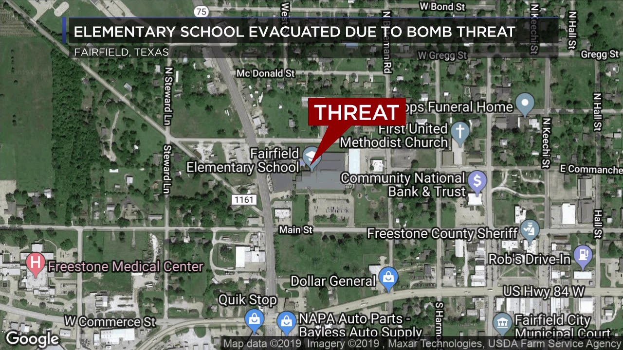 Elementary school evacuated due to bomb threat