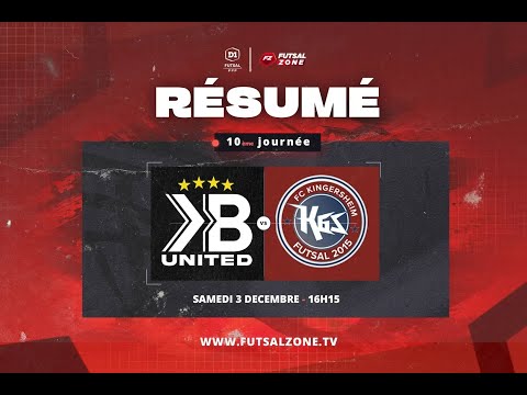 D1 Futsal - J10  Kremlin Bicêtre Futsal vs FC Kingersheim
