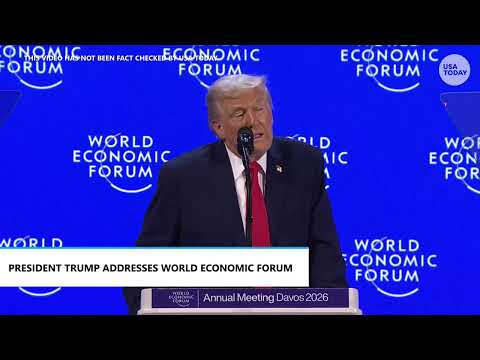 Trump speech at Davos pushes for Greenland, tells European leaders and more US 'won't use force'