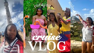 travel vlog! royal caribbean cruise to panama, colombia, aruba and curaçao! 