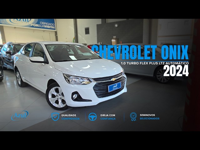 Vídeo CHEVROLET ONIX 1.0 TURBO FLEX PLUS LTZ AUTOMÁTICO