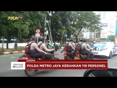 PRESISI UPDATE: POLDA METRO JAYA GELAR PATROLI SKALA BESAR KERAHKAN 119 PERSONEL 21/09/2025 15.30