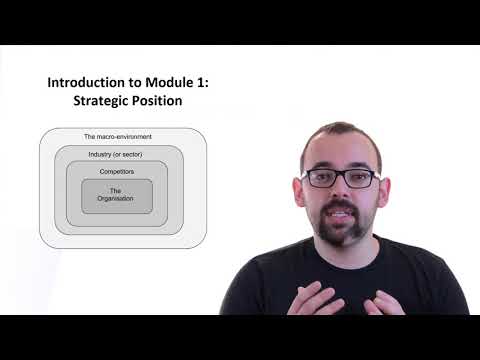 1 0 Introduction to Module 1 Organisational Environment