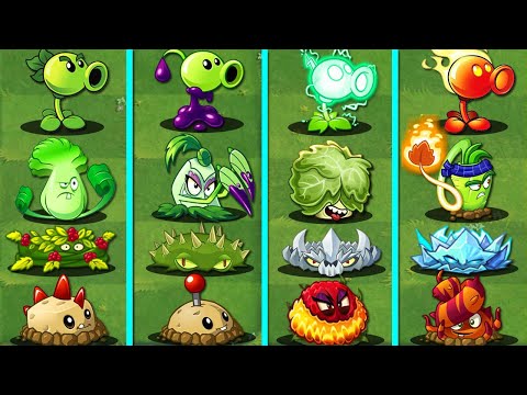Random 4 Team Plants Battlez - Who Will WIn? - PvZ 2 Team Plants Battlez (p16)
