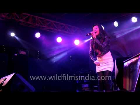 Nepali singer Prashamsa Shrestha live in Sikkim