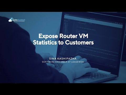 Expose Router VM Statistics to Customers - CloudStack European User Group Virtual 2022