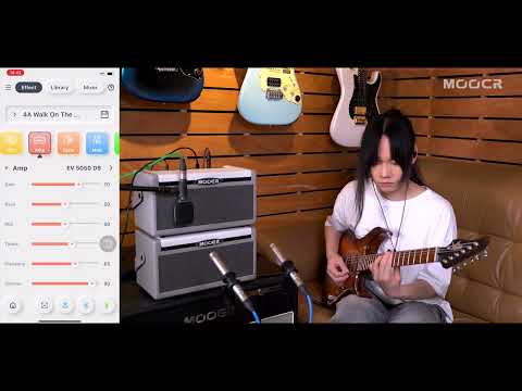 Демонстрация звучания комбоусилителя Mooer SD30i