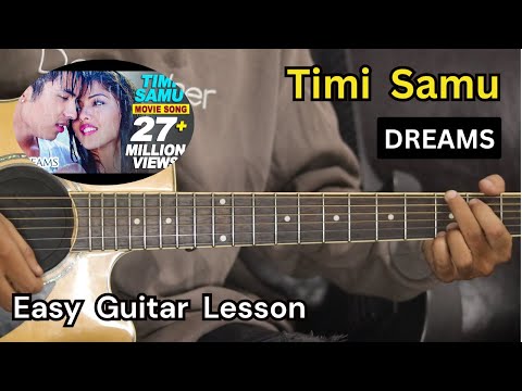 Timi Samu - DREAMS | Guitar Lesson | Easy Song for Beginners