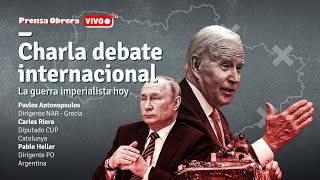 Charla debate internacional sobre la guerra imperialista