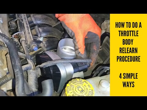 Throttle Body Relearn Procedures-4 Ways You Can Do It