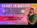 Introduction To Trigonometry Complete Exercise 8 1 In One Shot Class 10 Mathematics