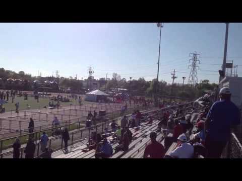 2013 TSU relays- 110m hurdles prelims