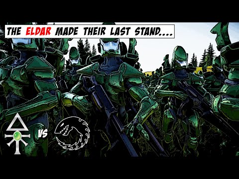 ELDAR GUARDIANS v 3 MILLION TYRANIDS! | Warhammer 40K | MODDED UEBS2