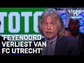 Toto-voorspelling: 'Feyenoord verliest van FC Utrecht' | VERONICA INSIDE