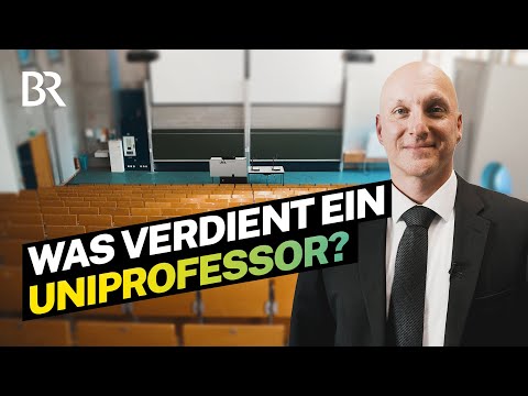 Uni statt Großkanzlei: Das Gehalt als Jura-Professor fürs Lehren & Forschen I Lohnt sich das? I BR