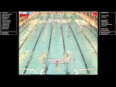 Eredivisie waterpolo dames UZSC - Polar Bears