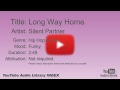 Long Way Home Silent Partner Hip Hop Rap Funky YouTube Audio Library BGM