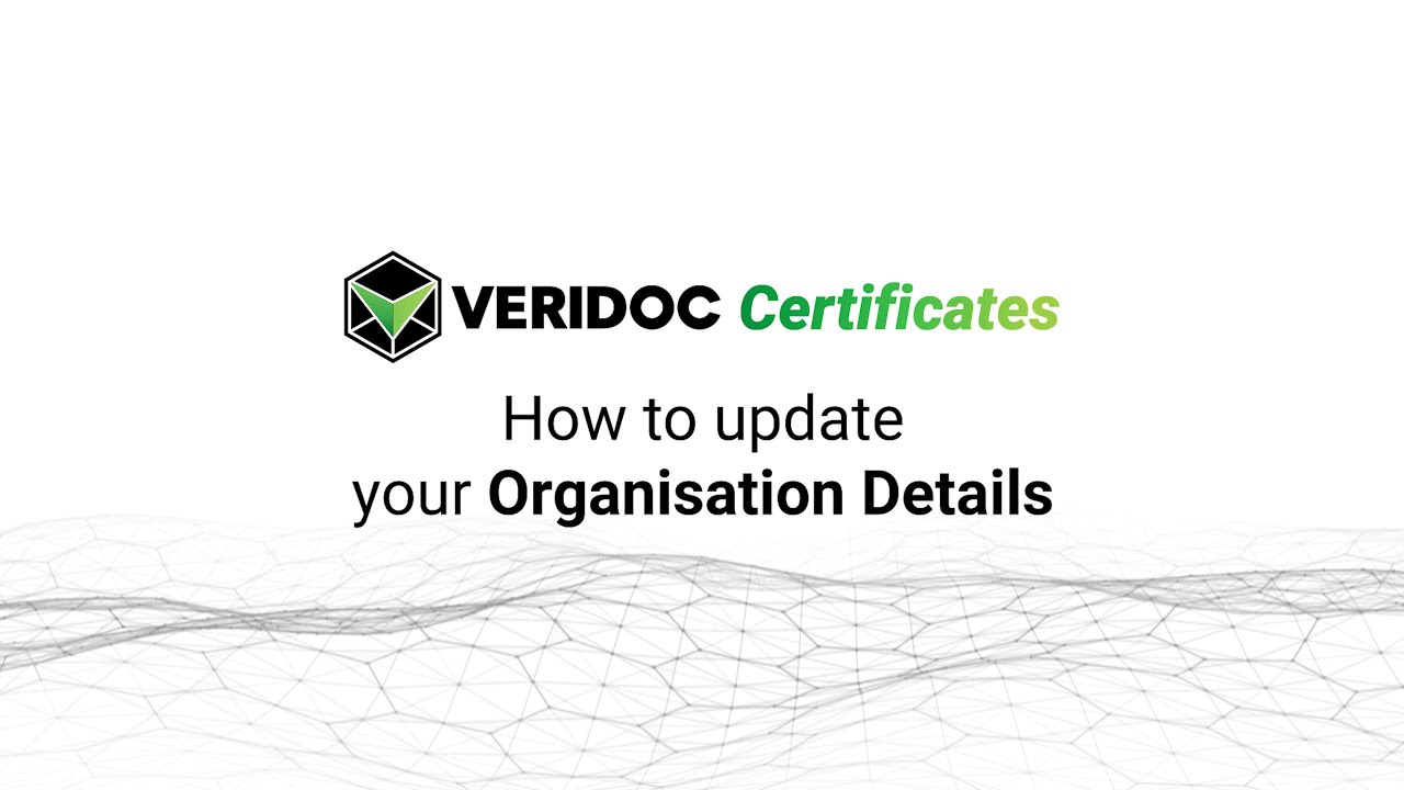 VeriDoc Certificates