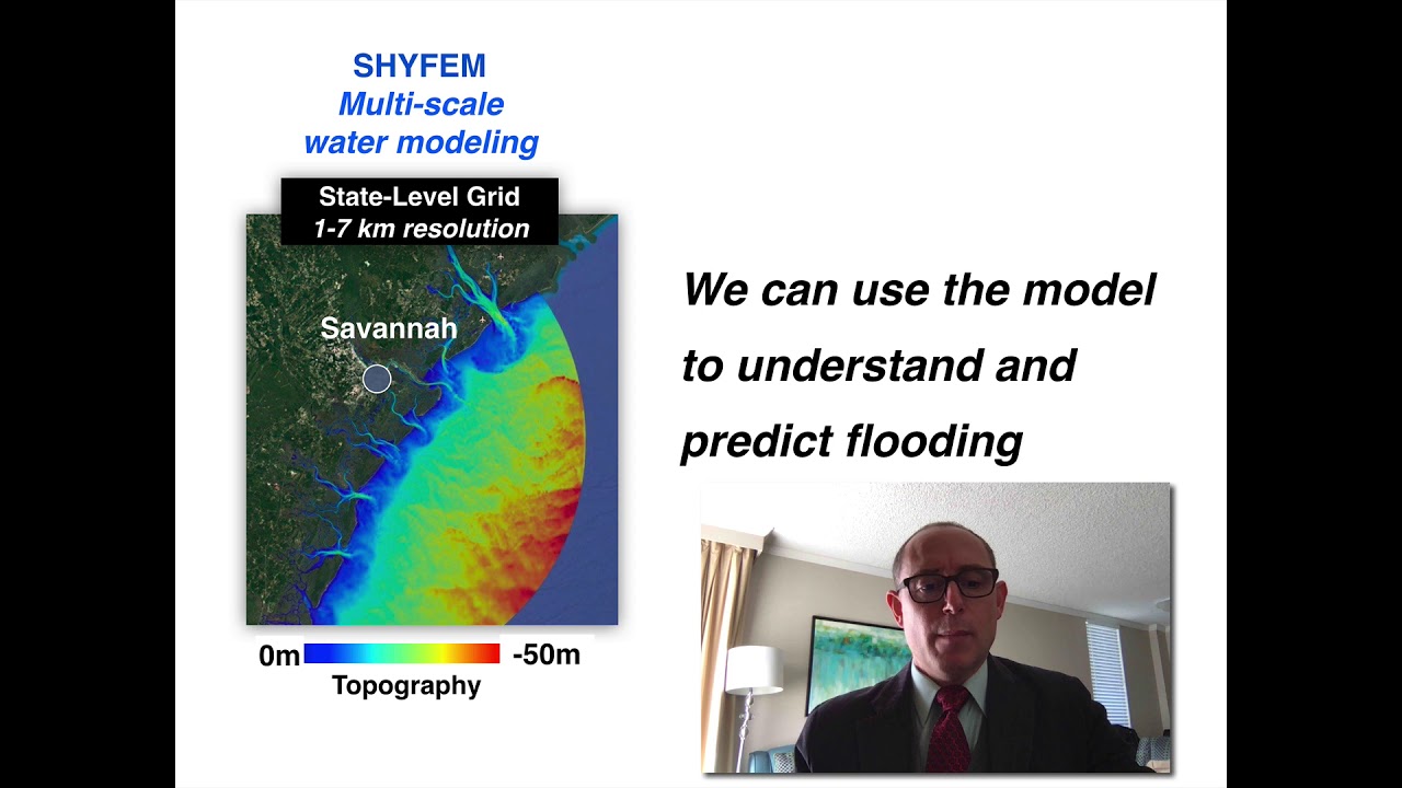Modeling and Predicting Hurricane Flooding along the USA Georgia coast