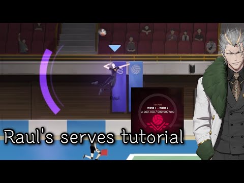 HOW WORLD 1 PLAYER SERVES WITH RAUL (RAUL'S SERVES TUTORIAL)