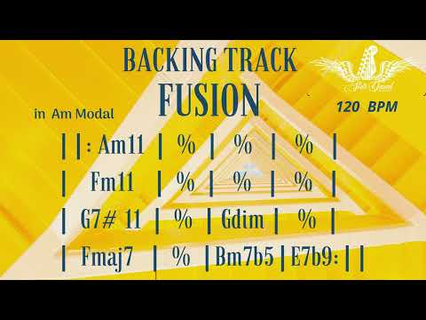 Fusion Backing Track  in Am Modal