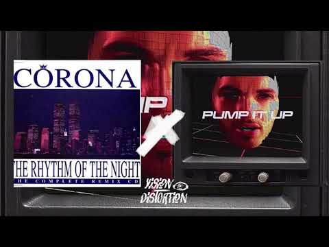 Vision Distortion - The Rhythm of the Night x Pump it UP (mashup)