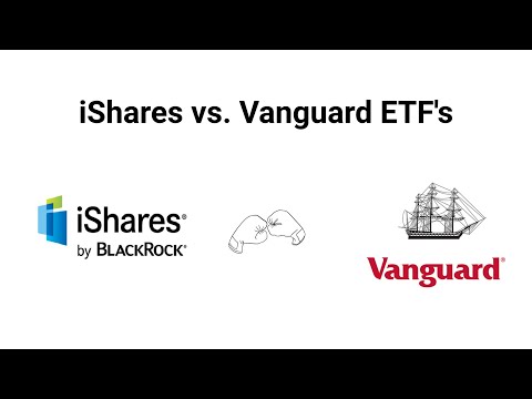 iShares vs Vanguard