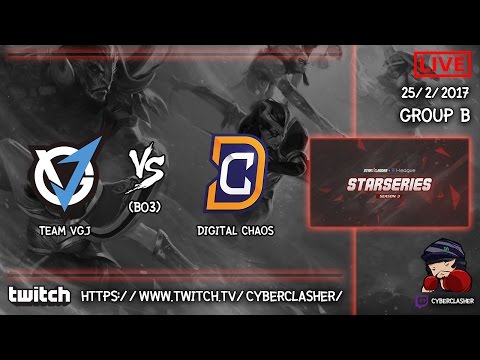 SL i-League StarSeries SS 3 - VG.J vs Digital Chaos # Game 1
