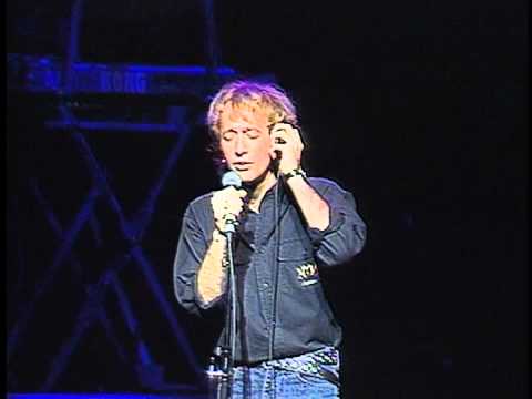 Bee Gees; Robin Gibb - I Started a Joke - live One for All - 1989