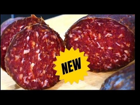 Rindersalami, Luftgetrocknet einfach gemacht.