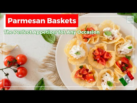 Impress Your Guests with Delicious Parmesan Baskets – Perfect Italian Appetizers!