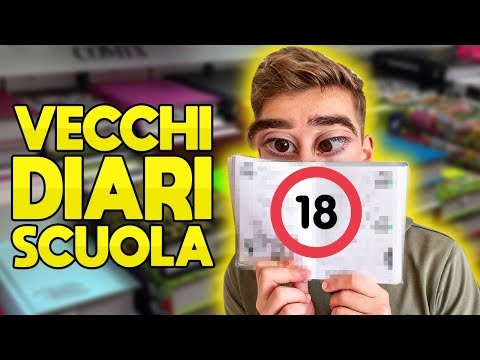 I NOSTRI VECCHI DIARI DI SCUOLA!! CRINGE LEVEL 9000