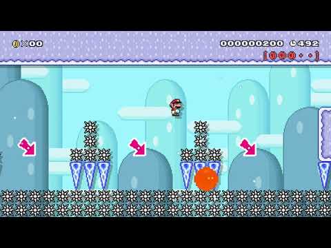 5種のギミックアスレチック Gimmick Athletic by ミッキーmickey - Super Mario Maker 2 - No Commentary 1ca