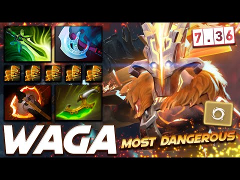 Waga Juggernaut Most Dangerous Blademaster - Dota 2 Pro Gameplay [Watch & Learn]