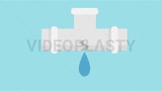 Pipe Leak Icon Animation [MOV / GIF]