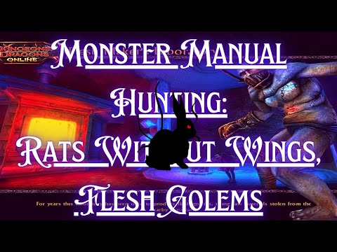 ScrubLeet Academy Unmakes Flesh Golems and Removes Rats! Monster Manual Farming