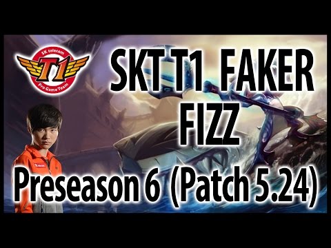 SKT T1 Faker – Fizz mid w/ Mejai's Soulstealer – LoL KR Challenger Ranked, Patch 5.24 (2016.01.12)